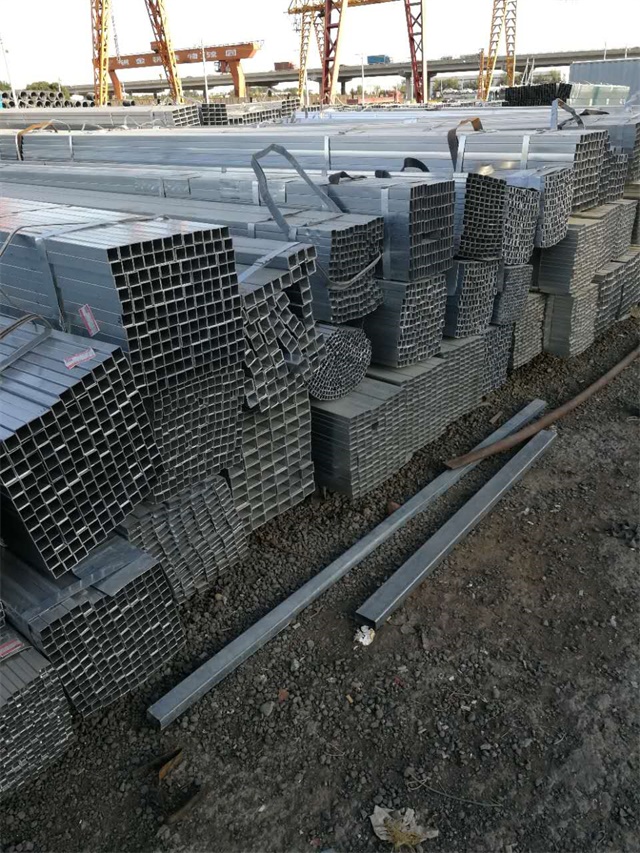 Q235B热浸弥渡弥渡弥渡镀锌无缝方矩管 钢结构专用管材 Q235B热浸弥渡弥渡弥渡镀锌无缝方矩管 钢结构专用管材